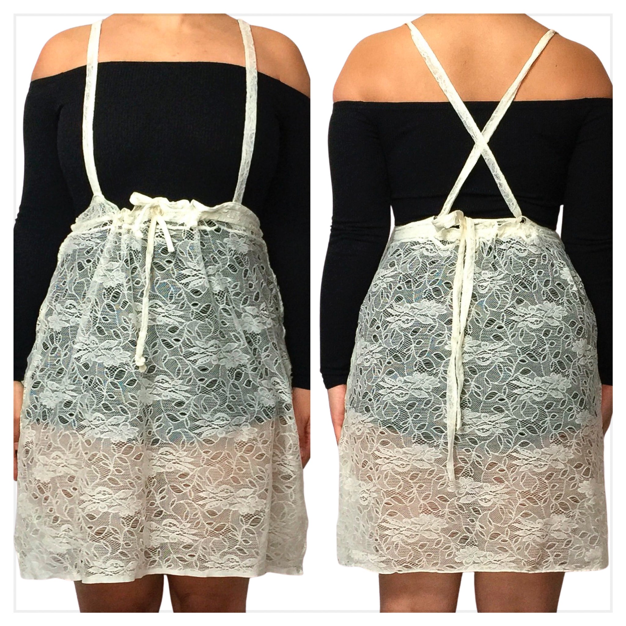 Strappy skirt