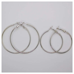 Thin Hoop Earrings